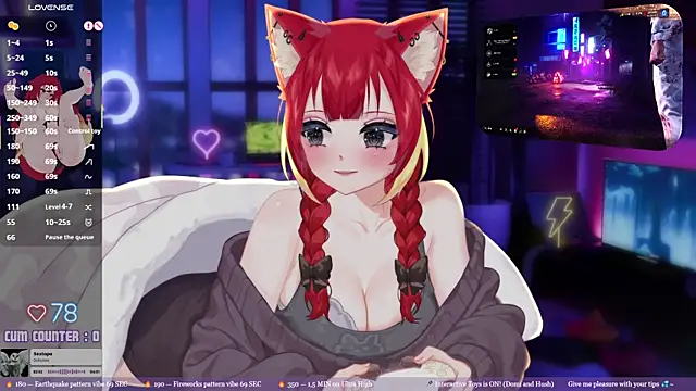 LewdKira VT online show from March 2026 07:17:01 PM