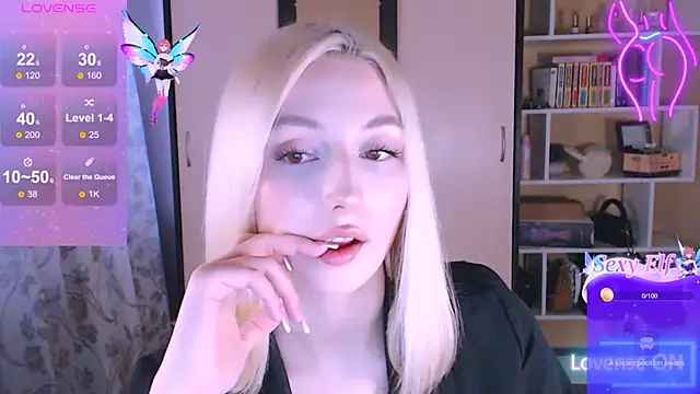 beauty blonde online show from March 2025 11:40:01 AM