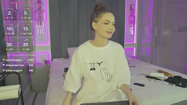 Snapshot of AlexaBright chatting on February 2025 06:42:02 PM AlexaBright online show from February 2025 06:42:02 PM