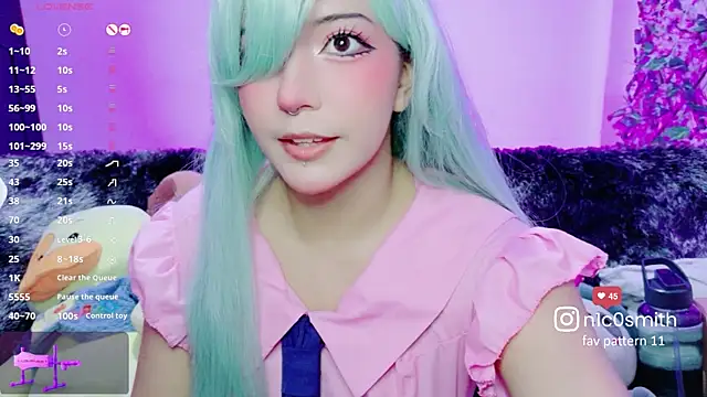 Snapshot of Niconya chatting on April 2026 04:37:01 AM Niconya online show from April 2026 04:37:01 AM