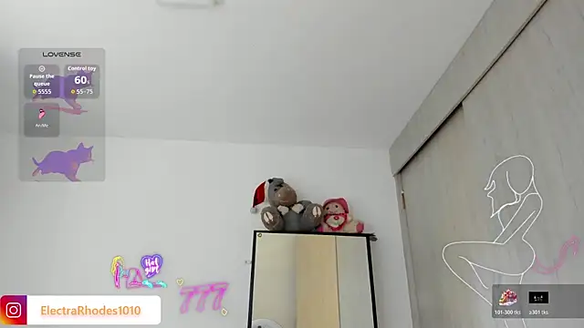 Snapshot of ElectraRhodes1 chatting on February 2026 06:36:02 PM ElectraRhodes1 online show from February 2026 06:36:02 PM