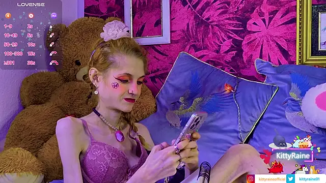Snapshot of KittyRaine chatting on July 2026 12:55:01 PM KittyRaine online show from July 2026 12:55:01 PM