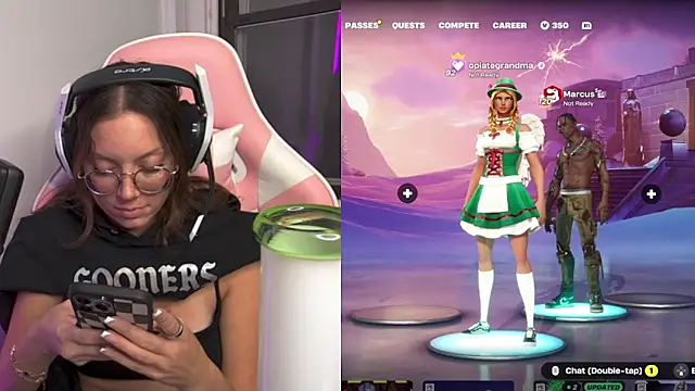 SpaceCowWhore online show from October 2025 04:33:01 AM