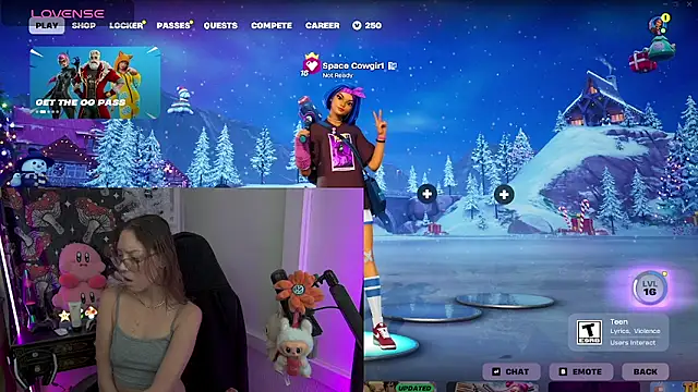 SpaceCowWhore online show from January 2026 04:54:02 PM