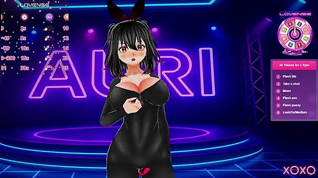 Auri Hikaru online show from September 2025 10:43:01 PM