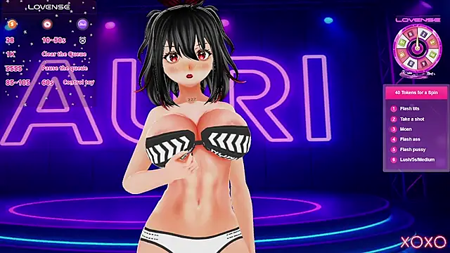 Auri Hikaru online show from October 2025 09:57:01 PM