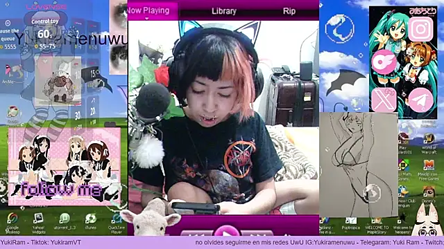 YukiRam online show from December 2025 02:40:01 AM