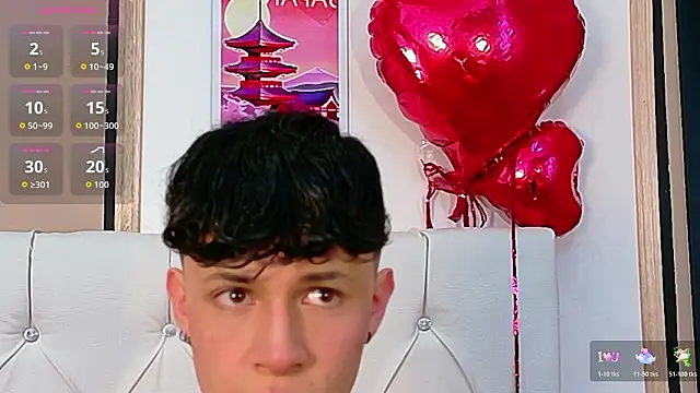 Axel  Evans online show from March 2026 12:41:01 PM