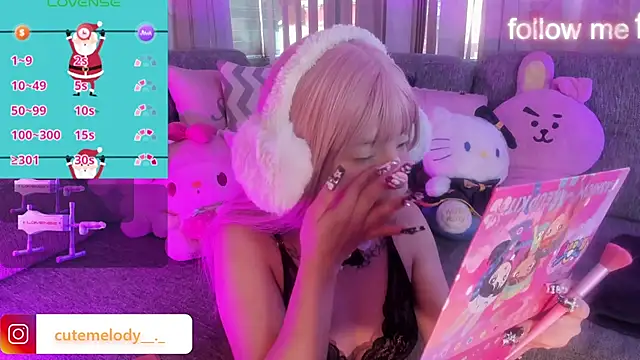 Snapshot of Melody-chers chatting on December 2025 02:11:01 PM Melody-chers online show from December 2025 02:11:01 PM