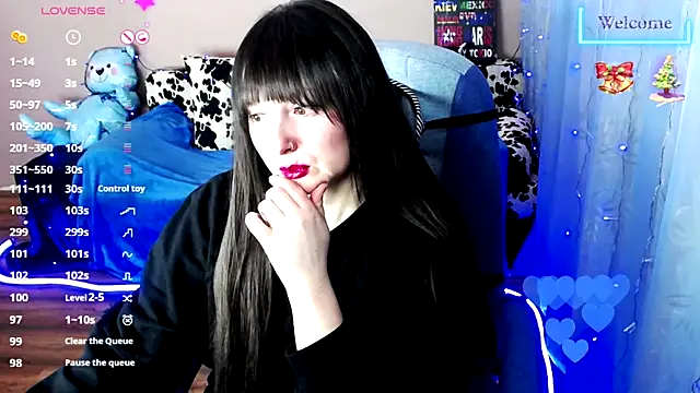 MilaRay online show from January 2025 06:02:01 PM