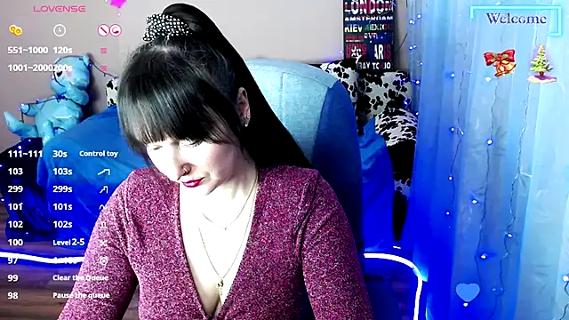 MilaRay online show from January 2025 01:45:02 PM