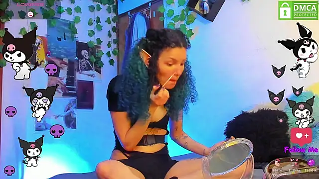 Bluedarkelf888 online show from July 2026 10:45:01 PM