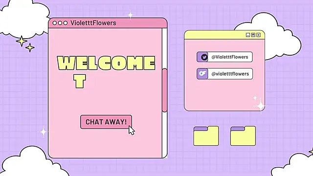 Snapshot of violetttflowers chatting on September 2025 05:46:01 PM violetttflowers online show from September 2025 05:46:01 PM