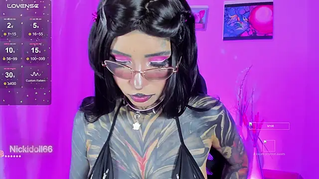 Snapshot of Nickidoll66- chatting on November 2025 07:09:01 AM Nickidoll66- online show from November 2025 07:09:01 AM