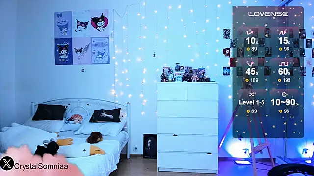 Crystal somnia online show from November 2025 11:10:02 PM