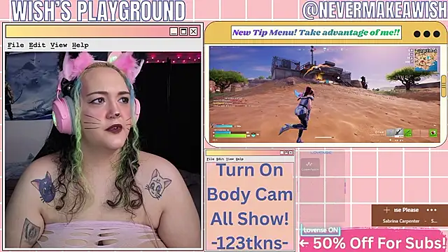 nevermakeawish online show from February 2026 04:27:02 PM