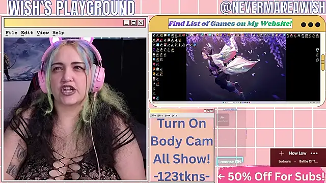 nevermakeawish online show from March 2026 05:31:02 PM