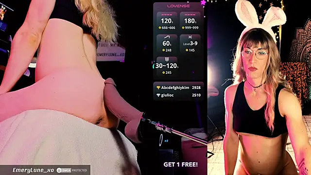 EmeryLune xo online show from April 2026 04:31:01 AM