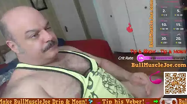 Snapshot of bullmusclejoe chatting on December 2024 07:08:02 PM bullmusclejoe online show from December 2024 07:08:02 PM