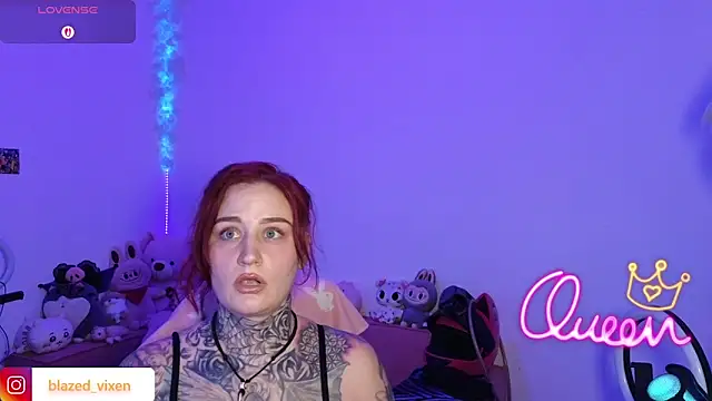 blazed vixen online show from February 2026 12:12:01 AM