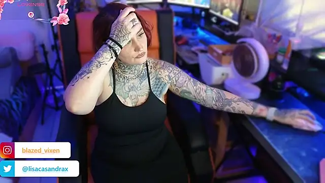 blazed vixen online show from August 2026 11:14:01 PM