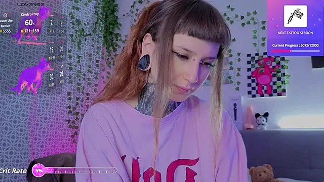 Snapshot of LilithPoison chatting on June 2026 09:09:01 PM LilithPoison online show from June 2026 09:09:01 PM