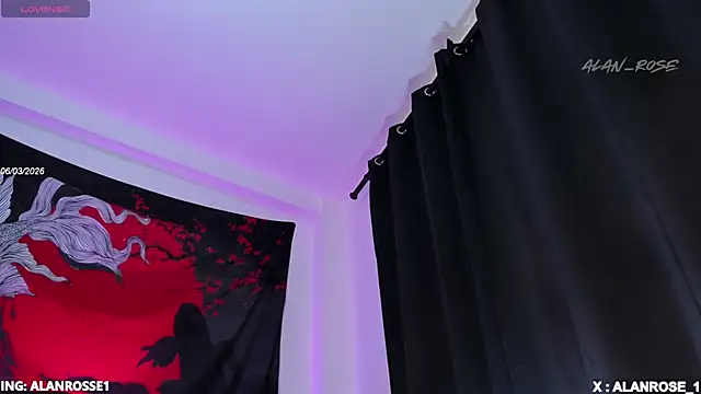 AlanRose01 online show from March 2026 12:01:02 PM