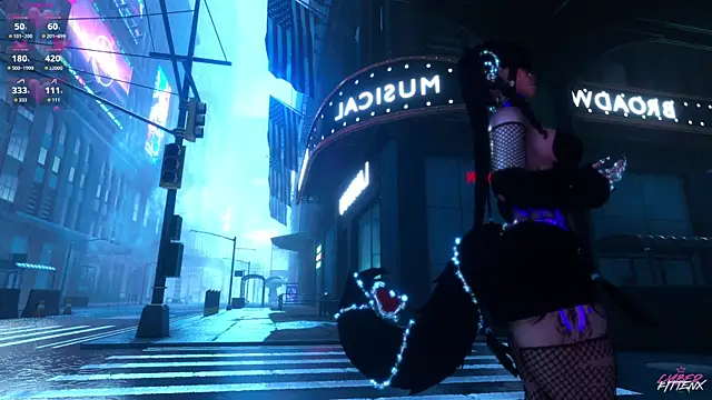 CyberKittenX online show from November 2025 01:55:01 PM