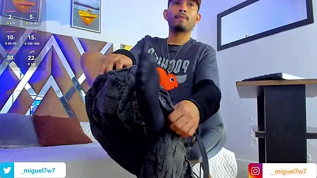   Miguel7w7 online show from January 2026 07:15:02 PM