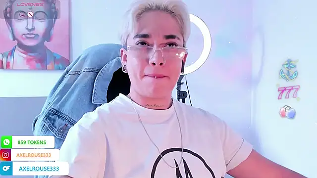 AxelRouse3 online show from April 2026 05:36:01 PM