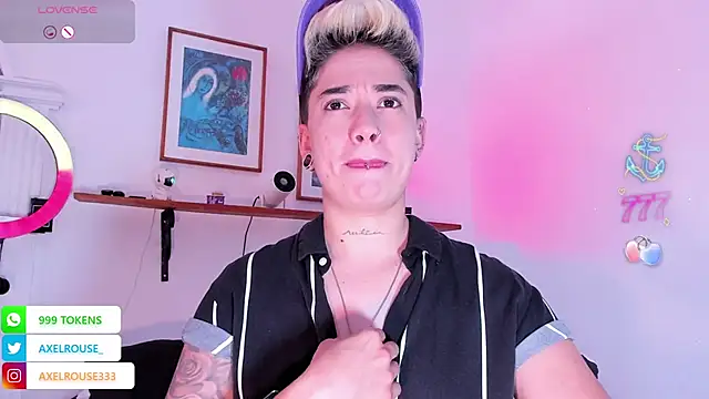 AxelRouse3 online show from June 2026 05:34:02 PM