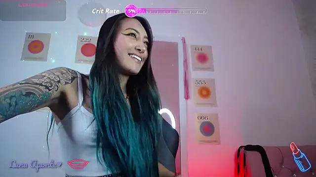 Snapshot of LunaAponte chatting on February 2026 01:36:01 AM LunaAponte online show from February 2026 01:36:01 AM