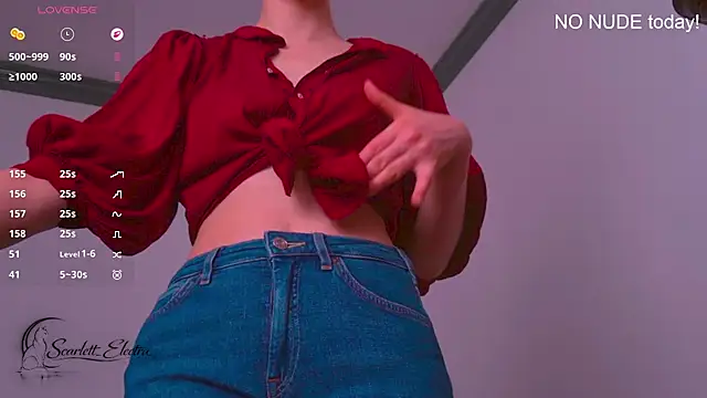 Scarlett Electra online show from June 2026 12:38:02 PM