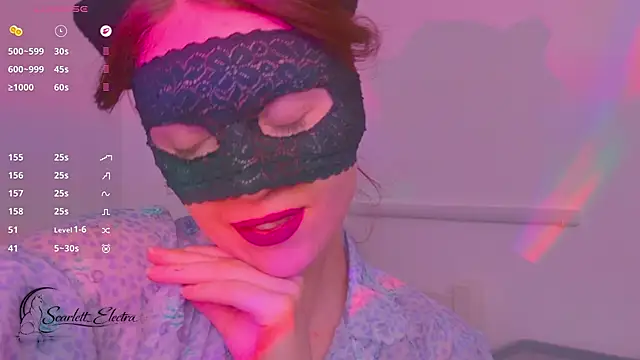 Scarlett Electra online show from July 2026 02:34:01 PM