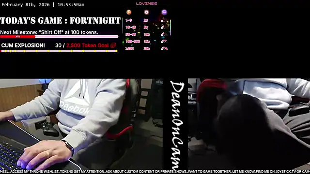 DeanonCam online show from February 2026 04:54:01 PM