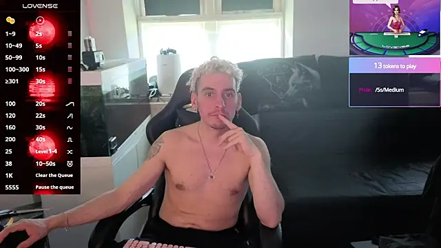 Rayzel White online show from June 2026 01:58:02 PM