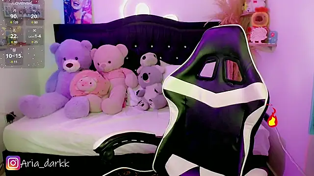 Snapshot of AriaDark chatting on February 2026 10:02:02 PM AriaDark online show from February 2026 10:02:02 PM