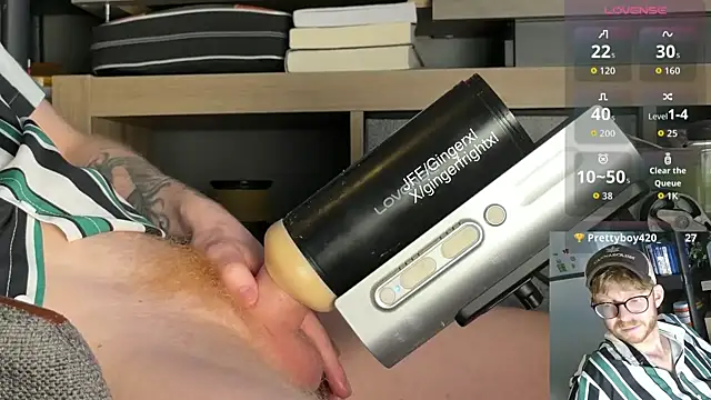 Gingerxl8 online show from April 2026 11:58:01 AM