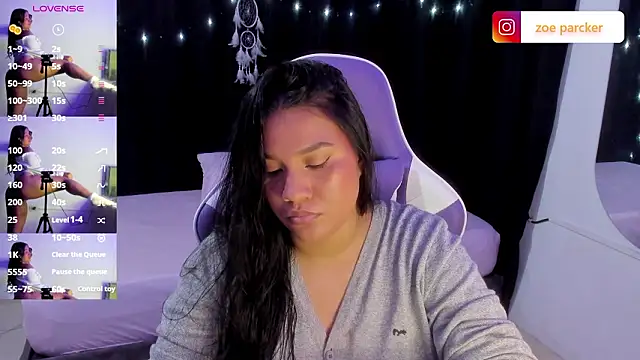 ZoeParcker online show from March 2026 07:18:02 PM