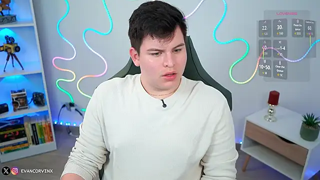 Snapshot of EvanCorvinx chatting on March 2026 09:54:02 PM EvanCorvinx online show from March 2026 09:54:02 PM