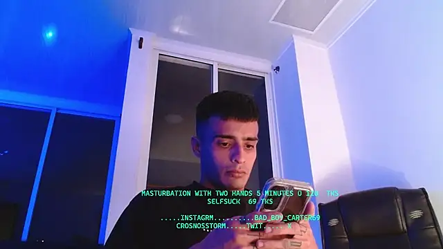 Bad Boy Carter69 online show from April 2026 07:56:01 AM