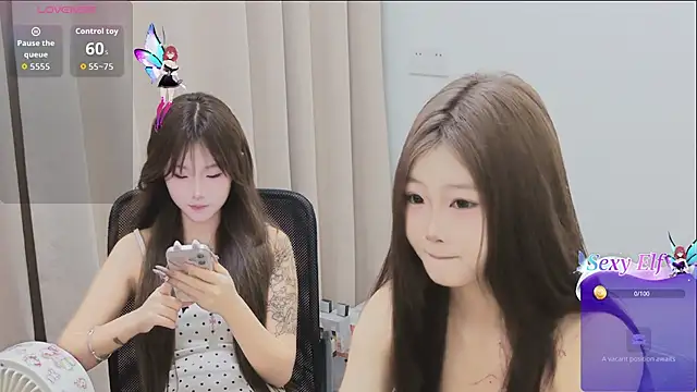 Snapshot of Angel-Sisters chatting on April 2026 05:23:01 PM Angel-Sisters online show from April 2026 05:23:01 PM