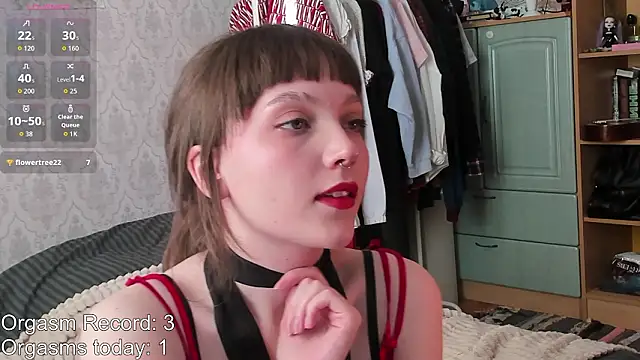 RileyNymph online show from March 2026 12:09:01 PM