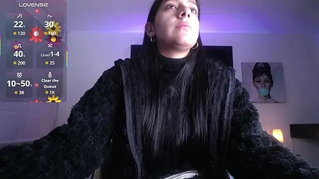 Melannyy V online show from April 2026 12:30:02 PM