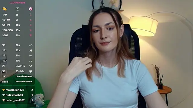 LoraLanett online show from April 2026 01:41:01 PM