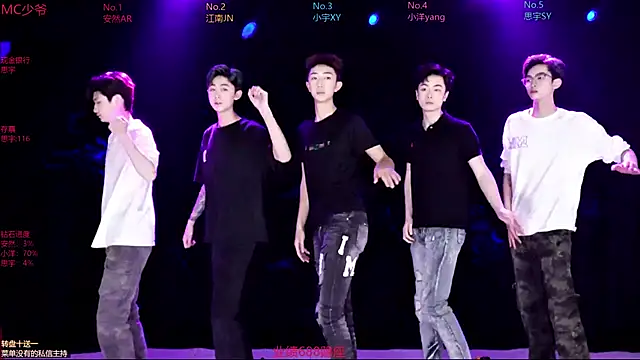 AOA-boy001 online show from April 2026 12:47:01 PM