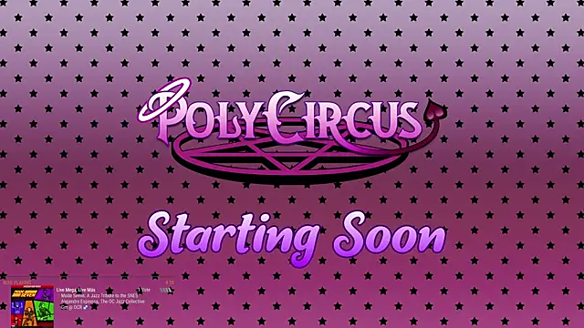 PolyCircus online show from April 2026 03:56:01 AM