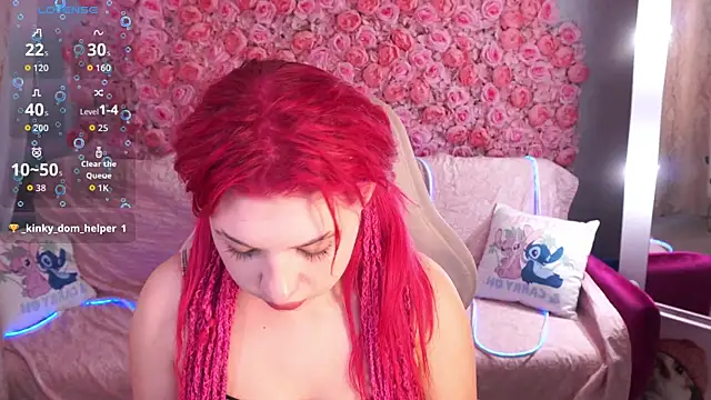 PinkyTrix online show from April 2026 12:50:02 PM