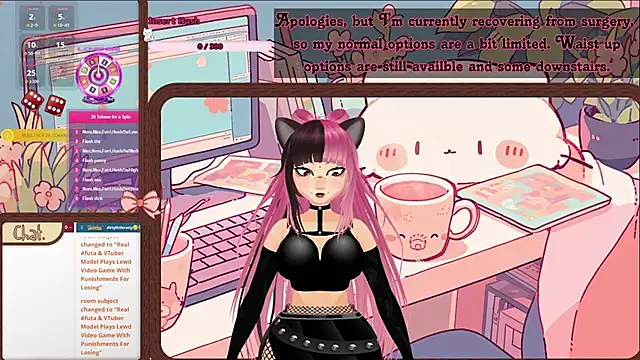 Snapshot of DirtyLilRatty chatting on July 2026 01:23:02 AM DirtyLilRatty online show from July 2026 01:23:02 AM