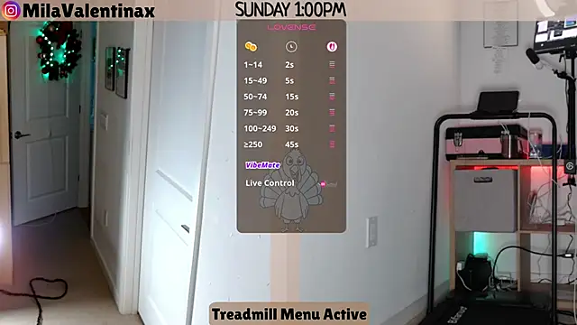 MilaValentina online show from November 2025 06:01:01 PM